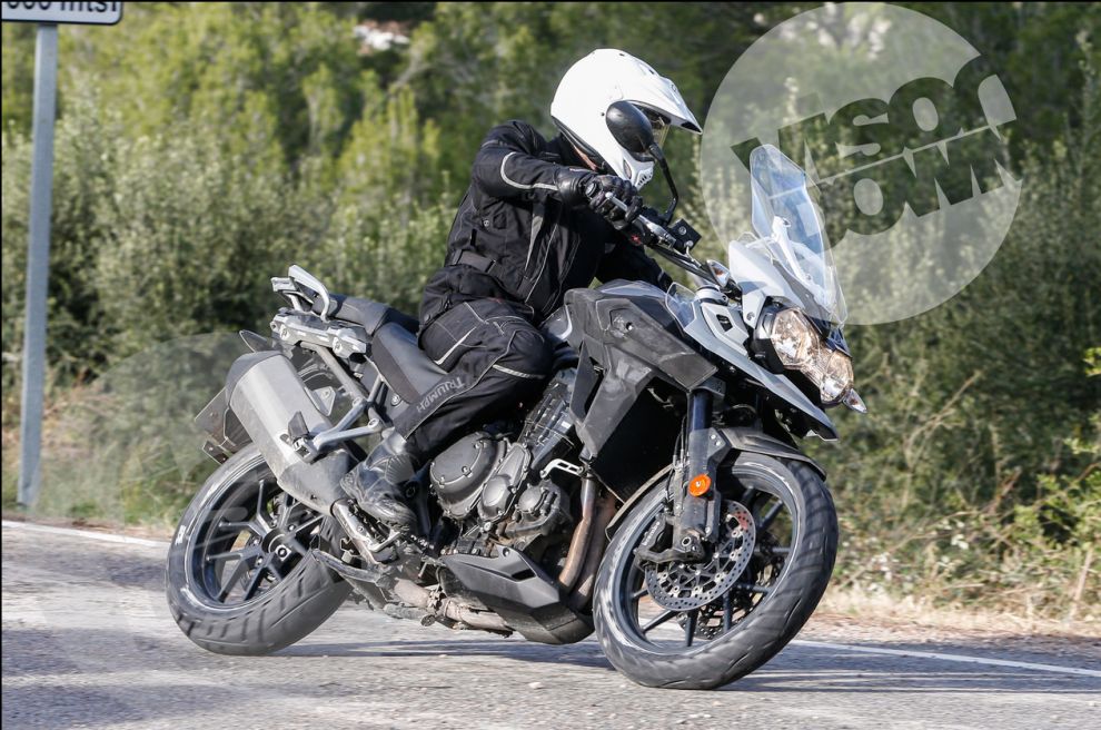Triumph Tiger Explorer - zdjcie szpiegowskie