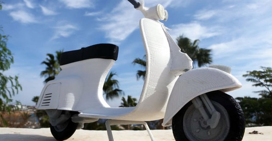 Wydrukuj swoją własną Vespę