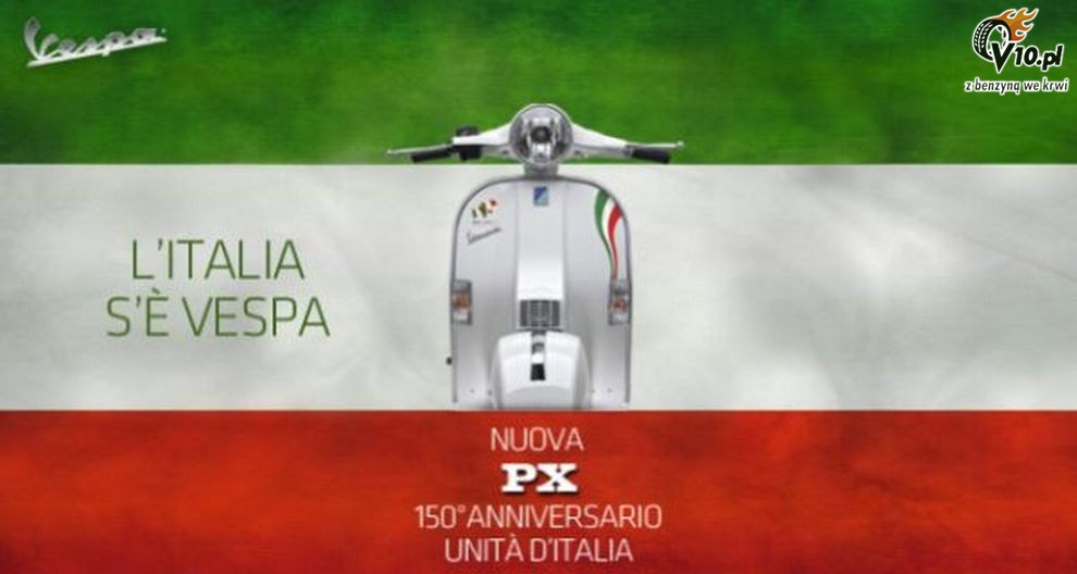 Vespa PX 150° Anniversario Unità d’Italia