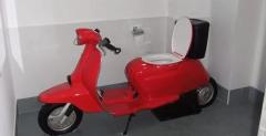 Lambretta jako toaleta