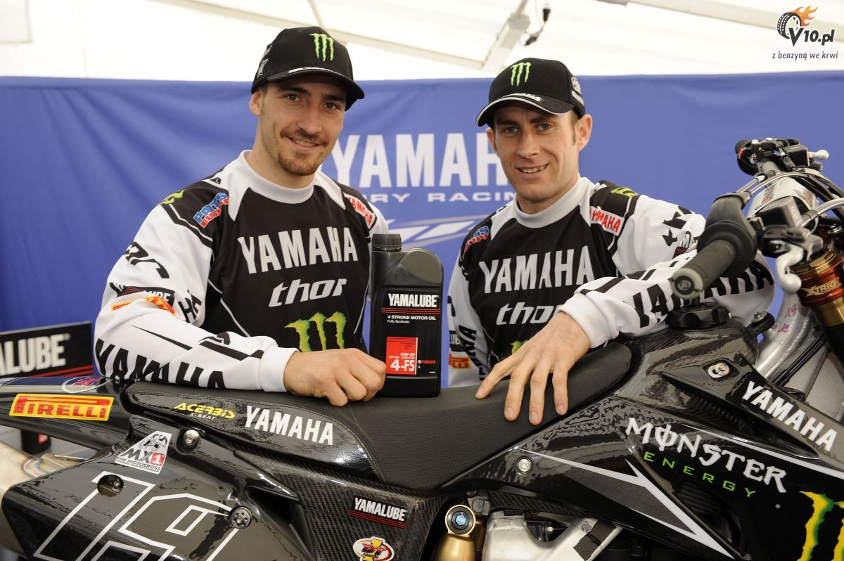 David Philippaerts i Josh Coppins jeżdżą na oleju Yamalube