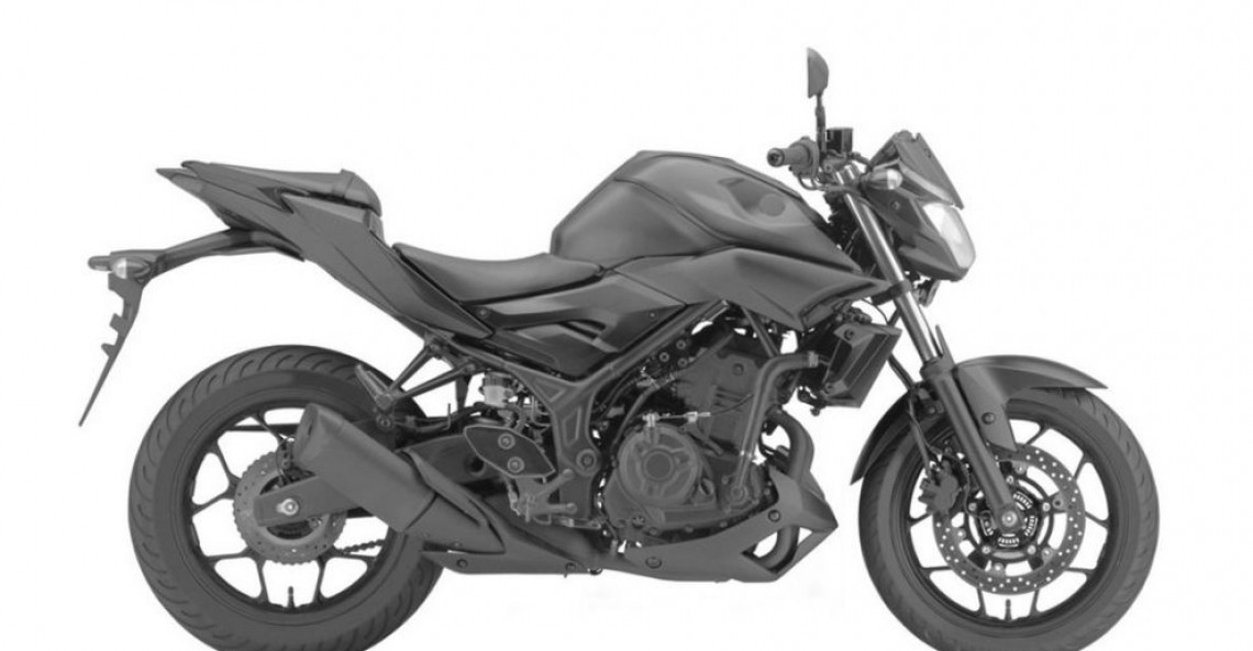 Yamaha MT-03 - szkice patentowe
