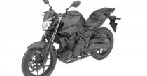 Yamaha MT-03 - szkice patentowe