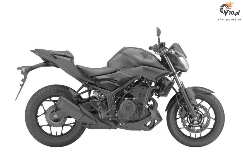 Yamaha MT-03 - szkice patentowe
