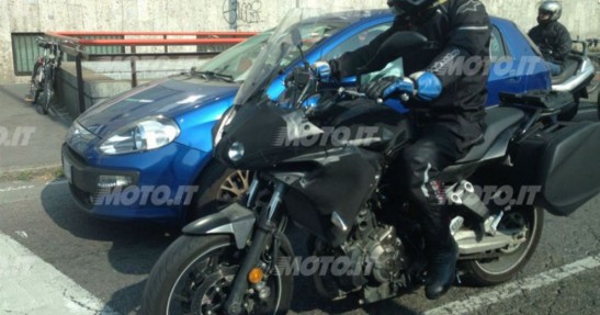Yamaha MT-07 Tracer - zdjęcie szpiegowskie