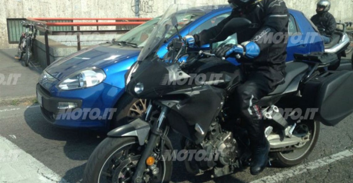 Yamaha MT-07 Tracer - zdjęcie szpiegowskie