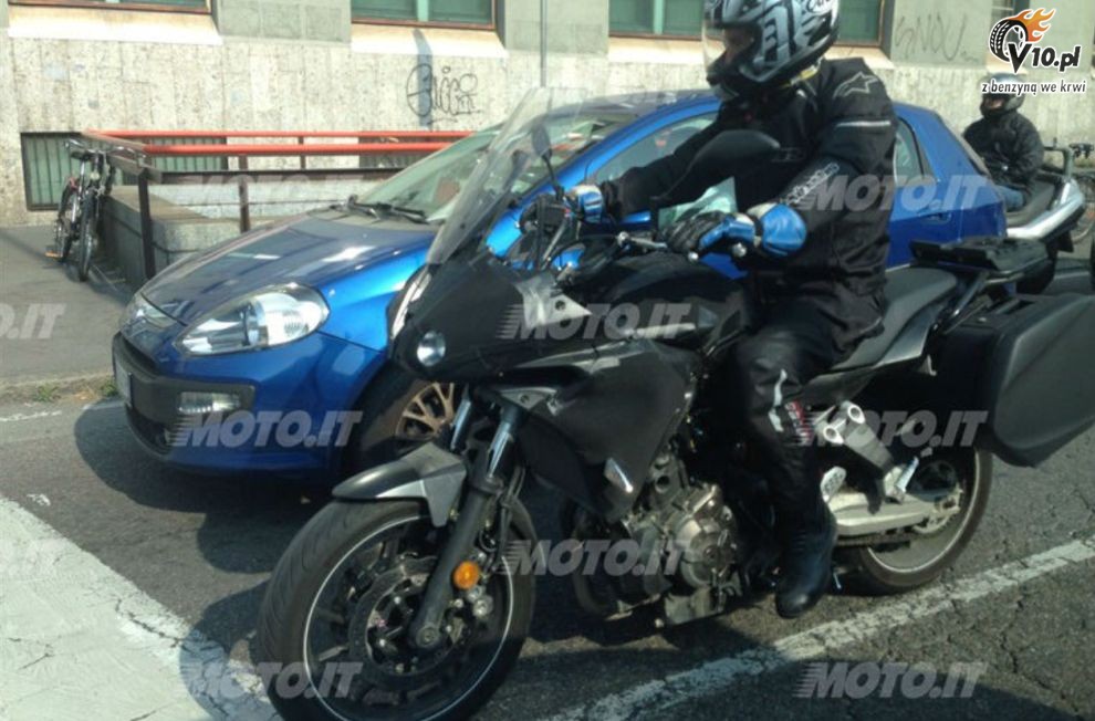 Yamaha MT-07 Tracer - zdjcie szpiegowskie