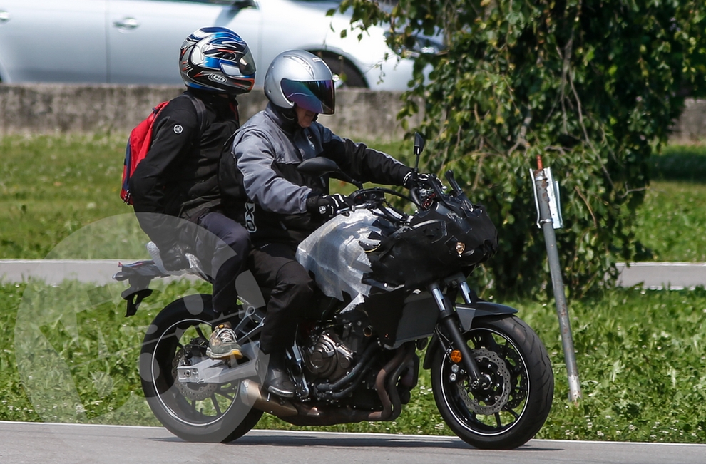 Yamaha MT-07 Tracer - zdjcie szpiegowskie