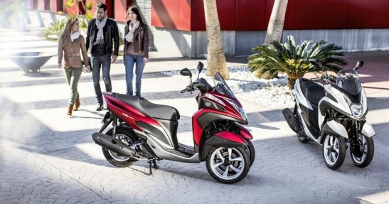 Yamaha Tricity 125 na 2015 rok