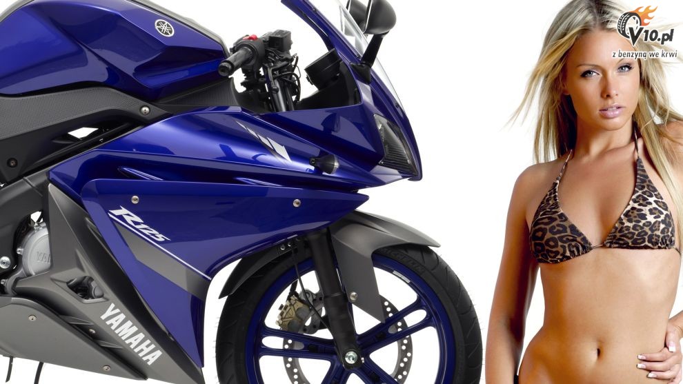 Yamaha YZF-R125 w malowaniu 