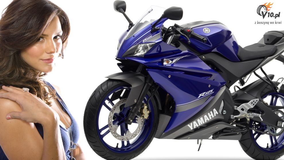 Yamaha YZF-R125 w malowaniu 