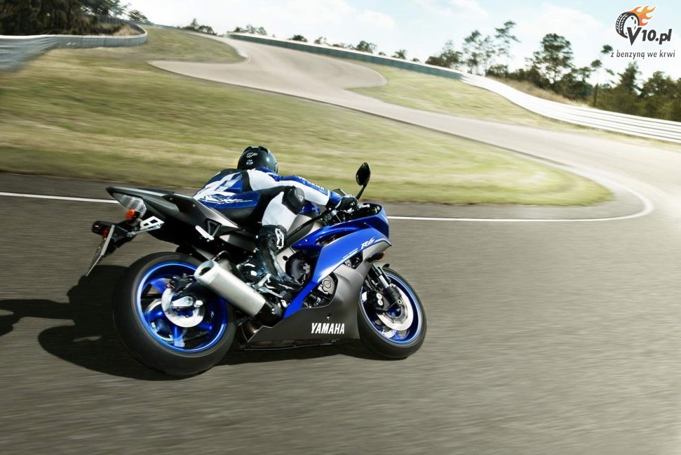 Yamaha YZF-R6 w malowaniu 