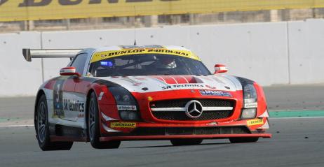 24h Dubaju 2012: Rekordowe podium dla Mercedesów. Pech polskiego zespołu