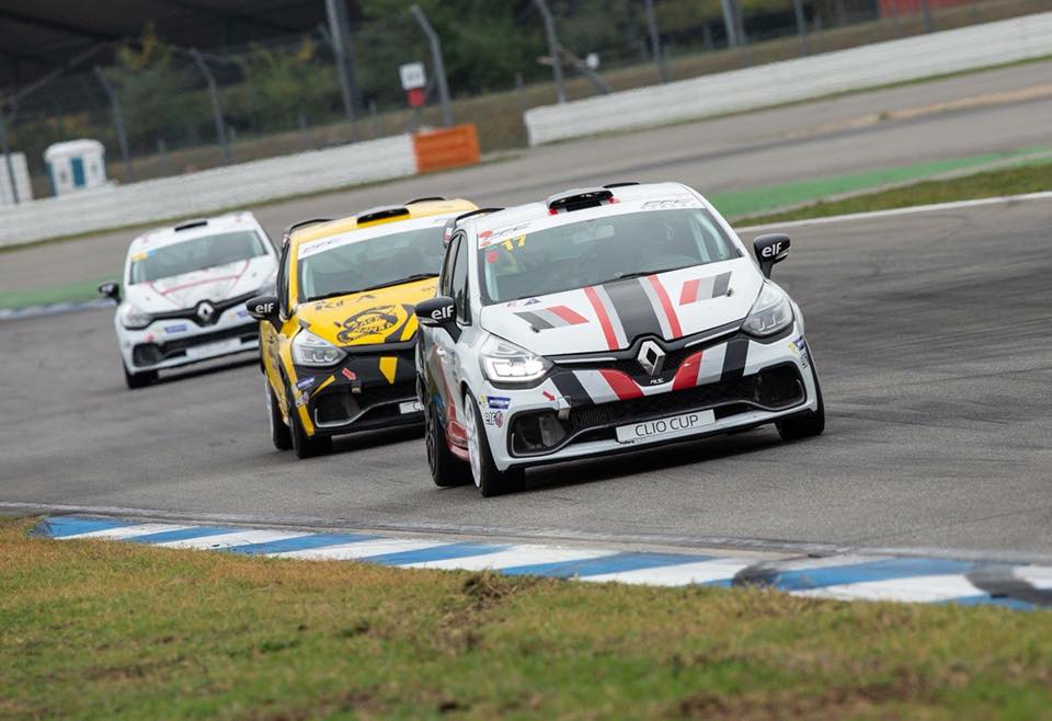 Albert Legutko w Renault Clio Cup Central Europe