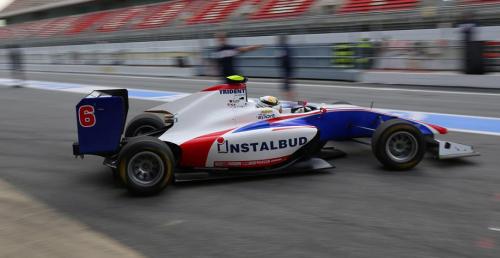 Janosz jednym z najwolniejszych kierowcw pierwszego dnia ostatnich testw GP3 przed sezonem 2016