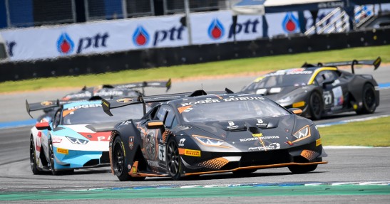 Artur Janosz w Lamborghini Super Trofeo Asia