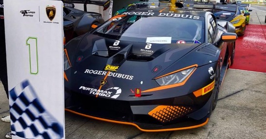 Artur Janosz w Lamborghini Super Trofeo Asia