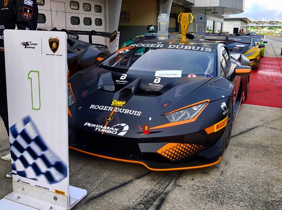 Artur Janosz w Lamborghini Super Trofeo Asia
