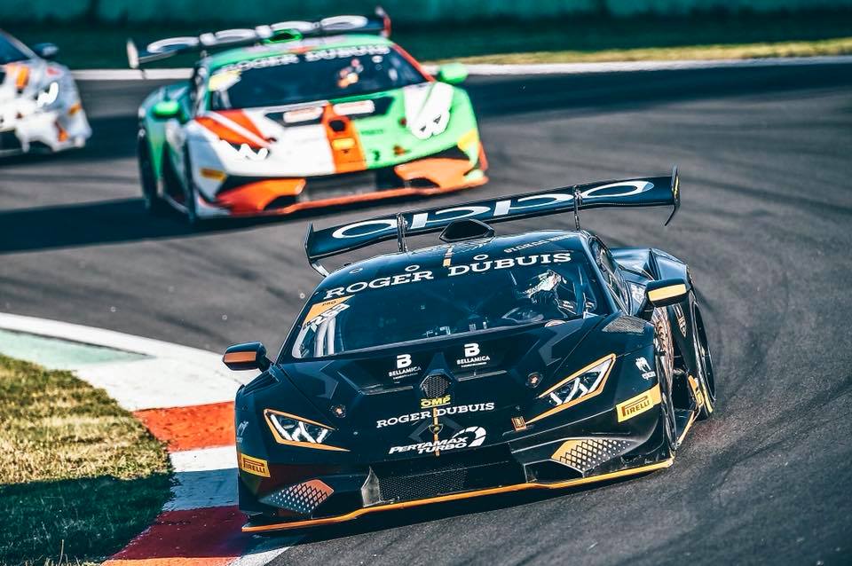 Artur Janosz w Lamborghini Super Trofeo World Final