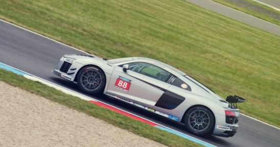 Bartosz Paziewski w Audi R8 LMS Cup