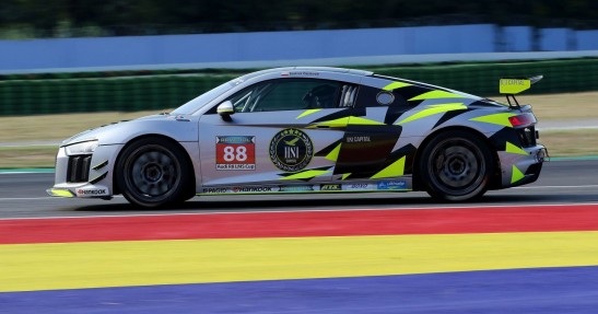 Bartosz Paziewski w Audi R8 LMS Cup