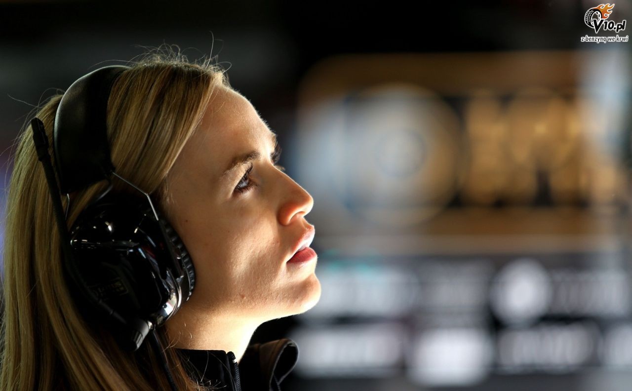 Carmen Jorda ma poparcie Ecclestone'a jako kierowca F1