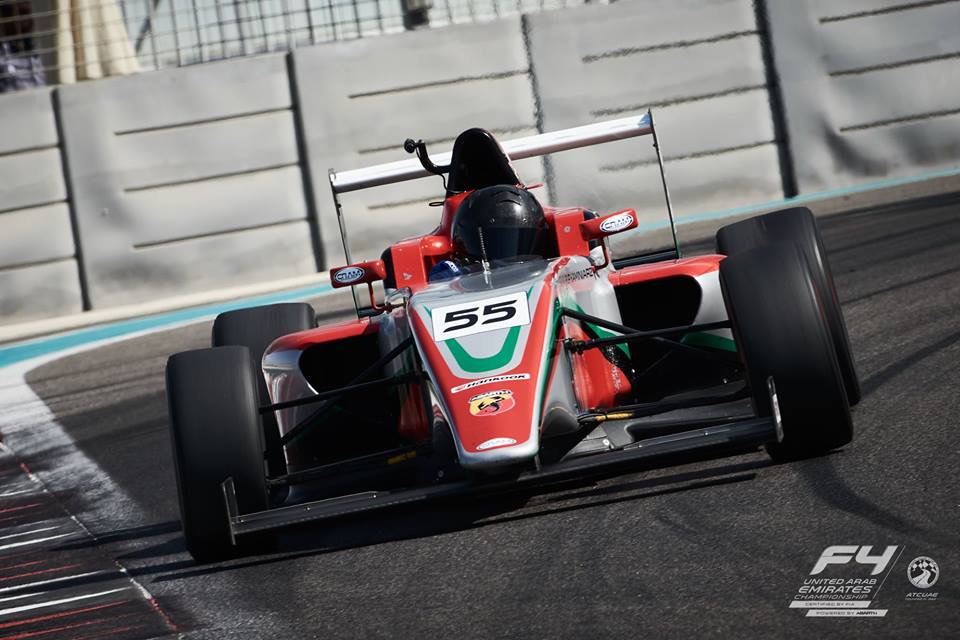 Kaminiarz notuje progres w Formule 4 ZEA