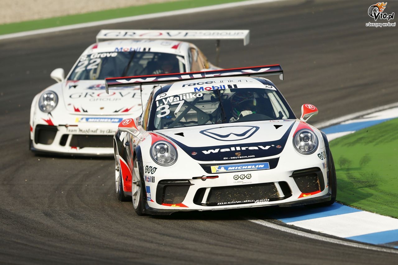 Igor Waliko w Porsche Supercup