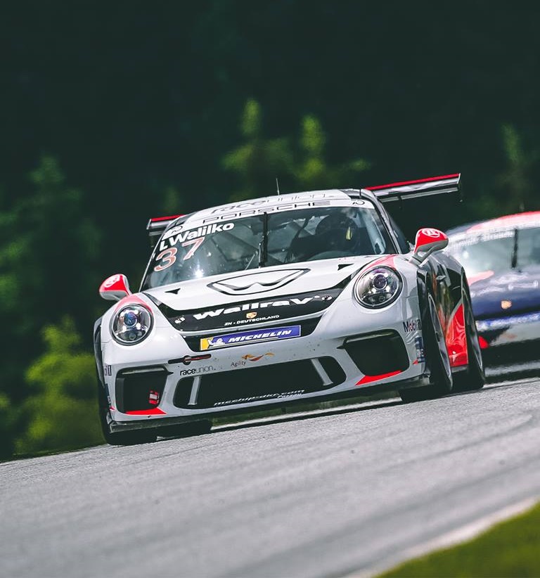 Igor Waliko w Porsche Supercup