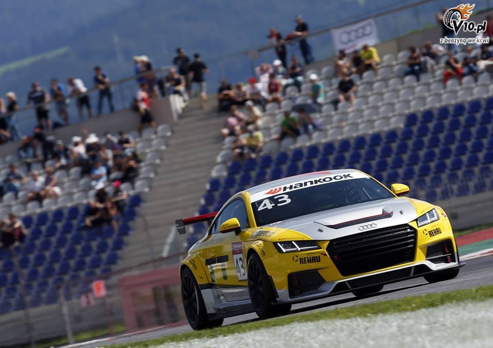 Kisiel odnosi pierwsze zwycięstwo w Audi Sport TT Cup