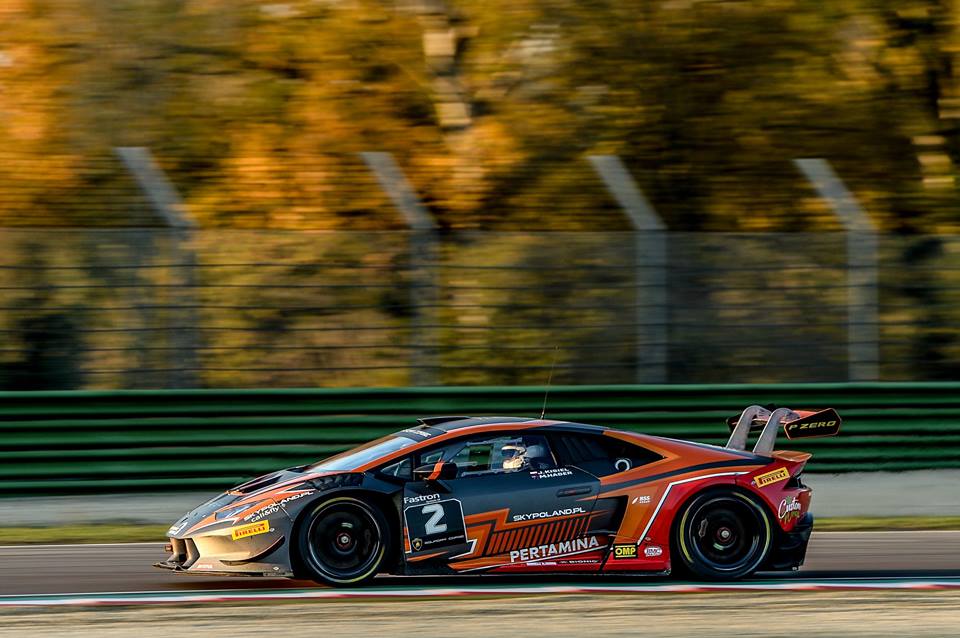 Jan Kisiel w Lamborghini Super Trofeo Europe