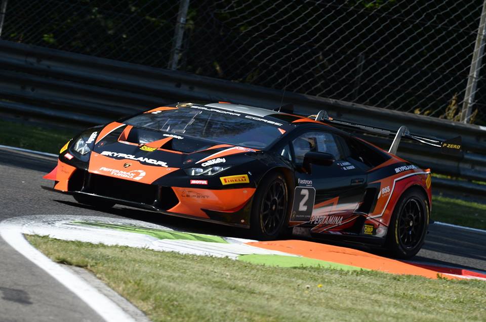 Jan Kisiel w Lamborghini Super Trofeo Europe