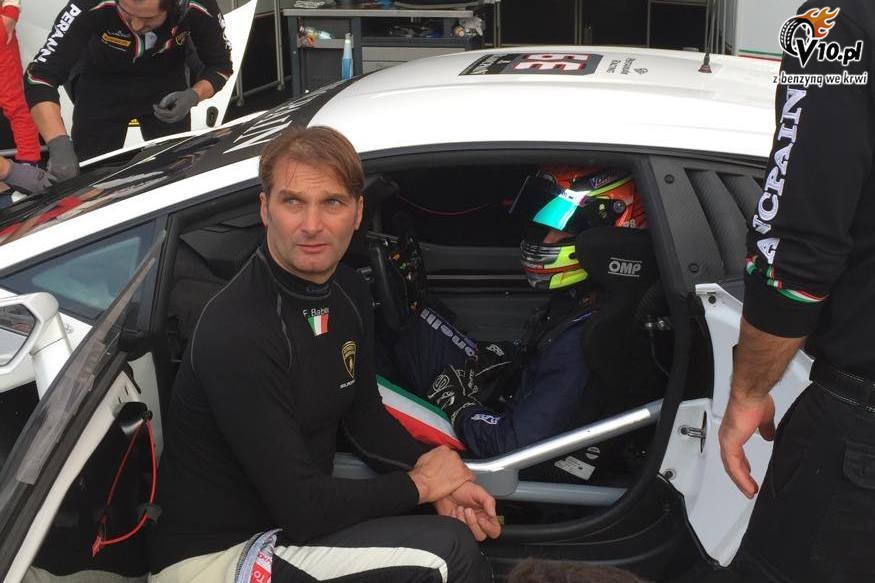 Basz na testach w Lamborghini Super Trofeo