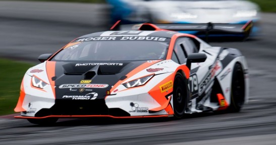 Karol Basz w Lamborghini Super Trofeo North America