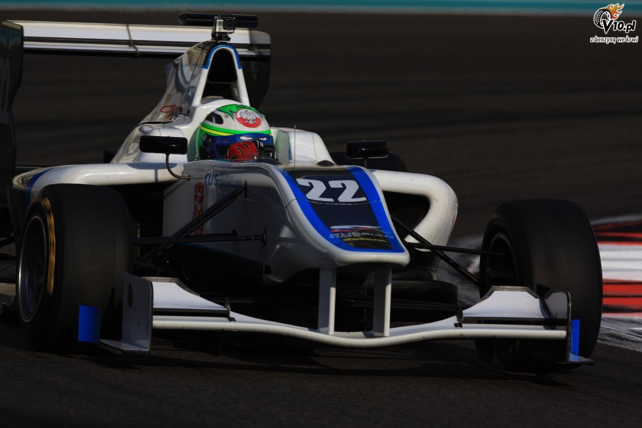 Dalewski najwolniejszy pierwszego dnia testw GP3 na Yas Marina