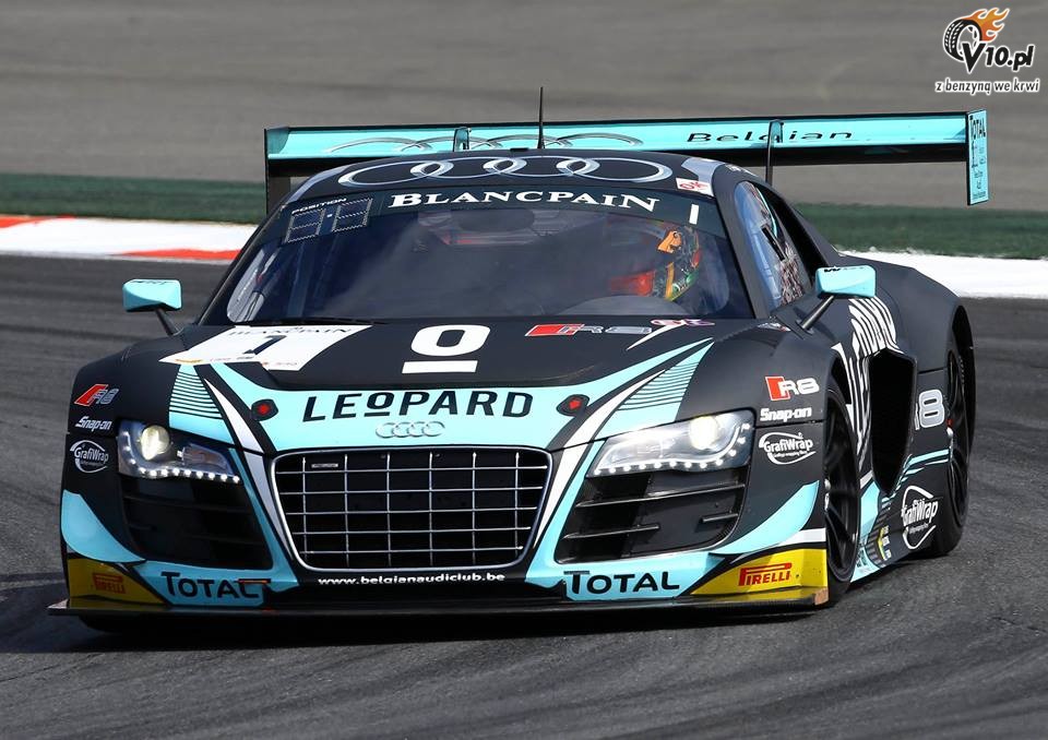 Lider Blancpain GT Series poamany po cikim wypadku