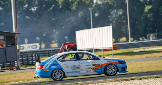 Maciej Łaszkiewicz w Skoda Octavia Cup