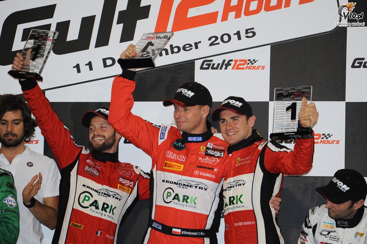 Broniszewski wygra Gulf 12 Hours