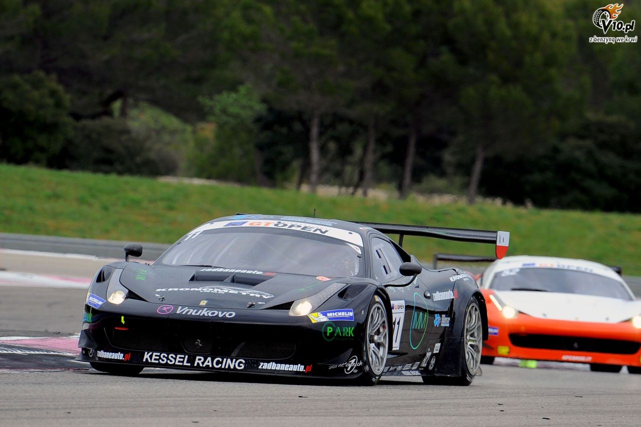 Broniszewski blisko podium w inauguracji International GT Open na Paul Ricard