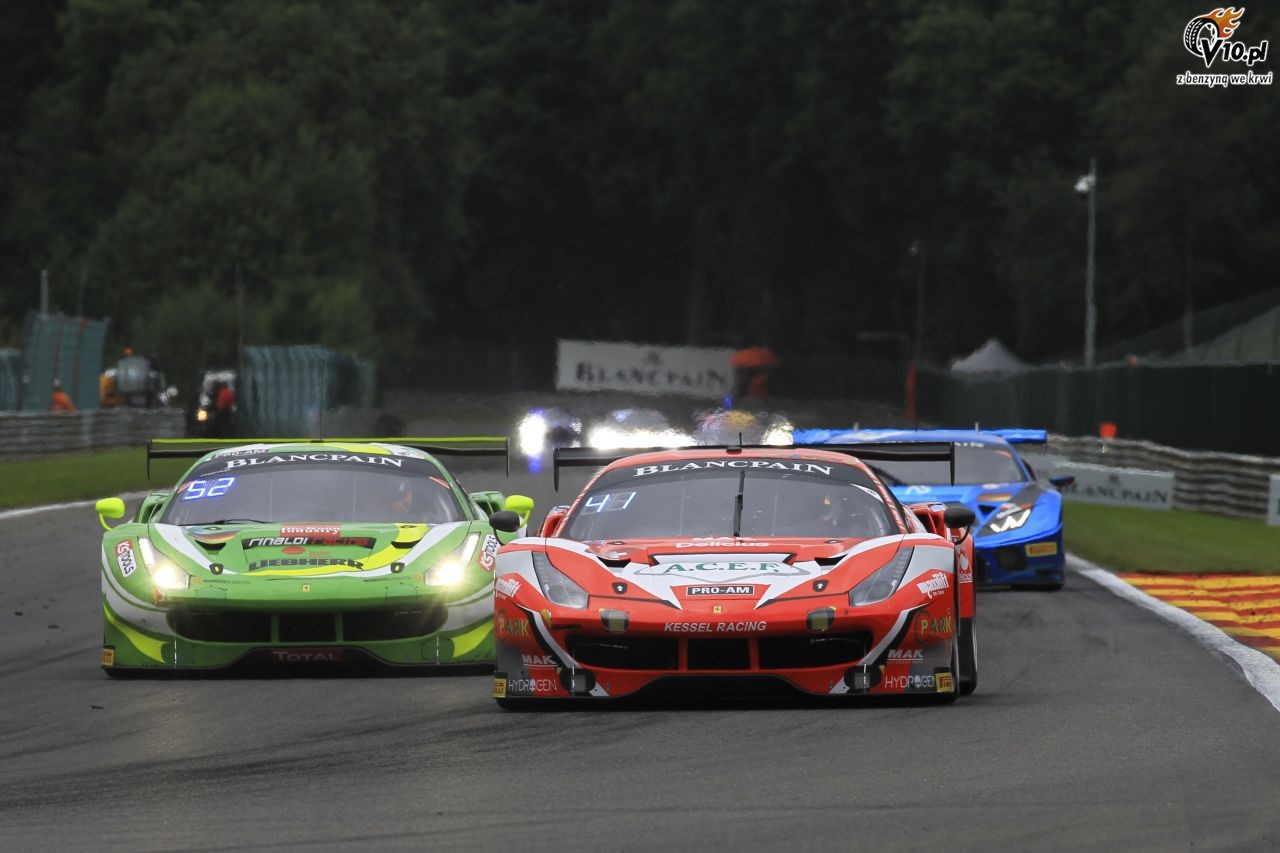 Micha� Broniszewski w Blancpain GT Series Endurance Cup