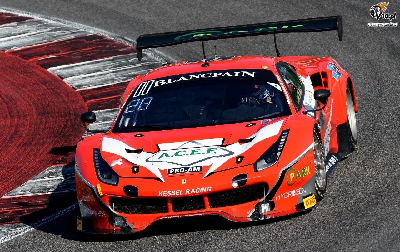 Micha Broniszewski w Blancpain GT Series Sprint Cup