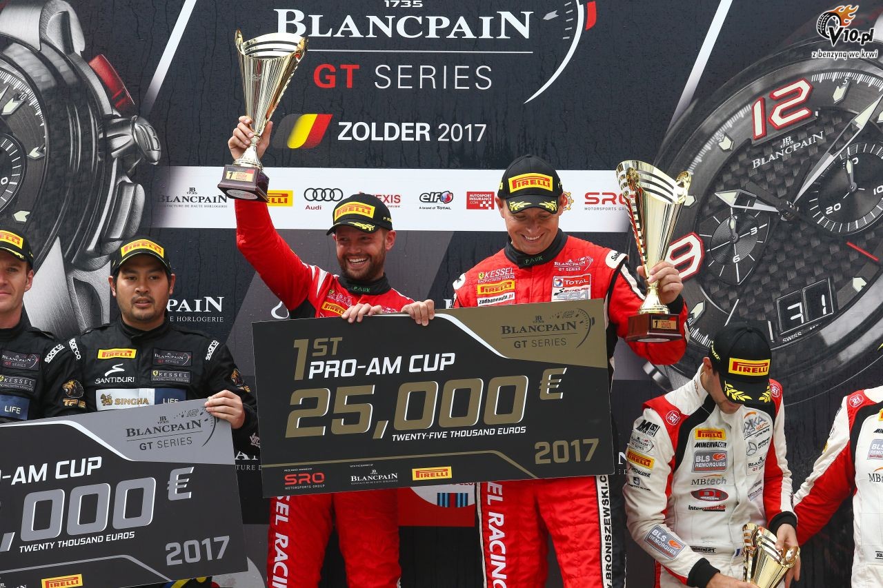 Giacomo Piccini i Micha Broniszewski na najwyszym stopniu podium