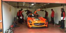 Kubica dosiada Mercedesa SLS GT3 na Mugello