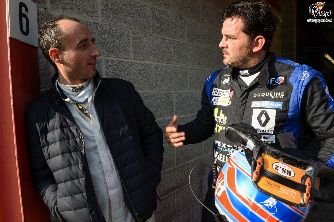 Kubica na podium w pierwszym wycigu Renault Sport Trophy na Spa