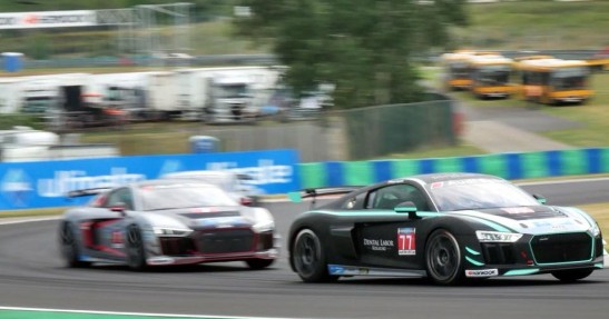 Robin Rogalski w Audi R8 LMS Cup
