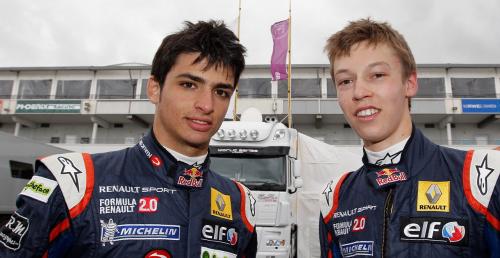Juniorzy Red Bulla Sainz Jr i Kwiat przechodzą do GP3