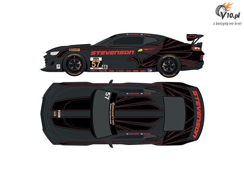 Chevrolet pokaza wycigowe Camaro dla klasy GT4