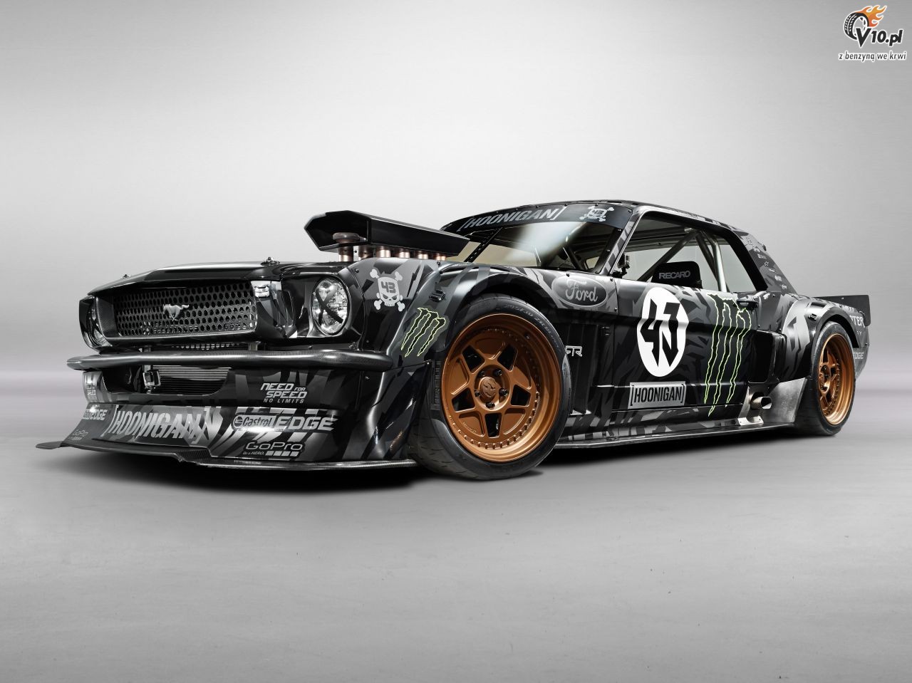 Hamilton chcia kupi Forda Mustanga Hoonicorn od Kena Blocka