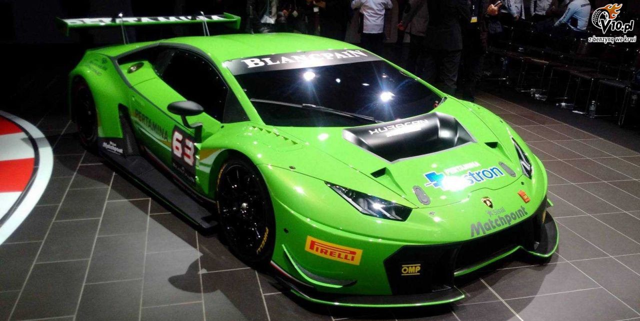 Lamborghini Huracan GT3 oficjalnie zaprezentowane