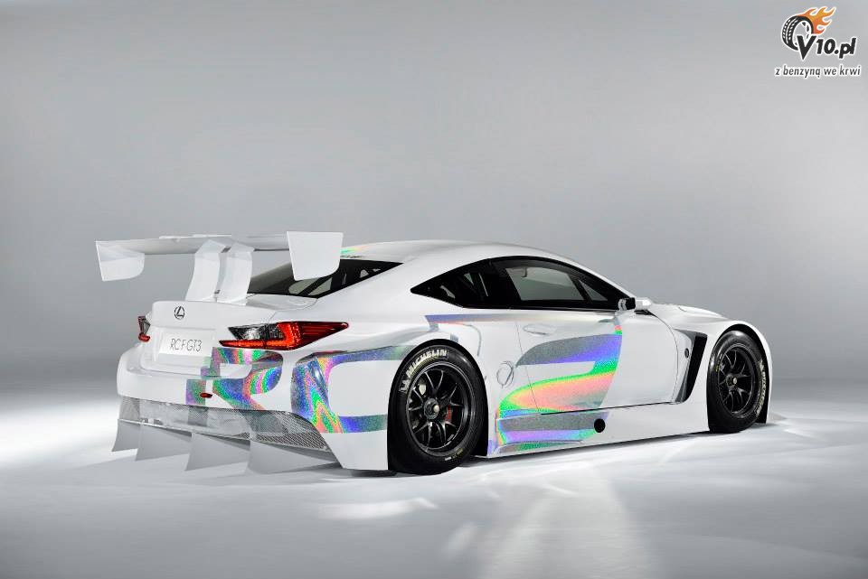 Lexus RC F GT3 - nowa wycigwka z salonu w Genewie